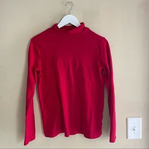 Red white stag turtleneck (lg)